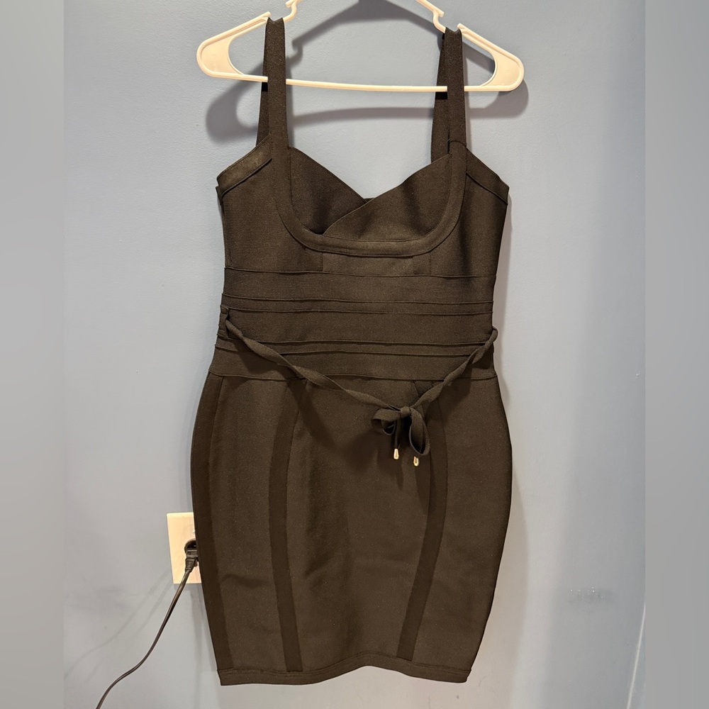 Elegant Black Midi Dress